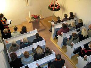 Adventsgottesdienst Kirche Kraschwitz