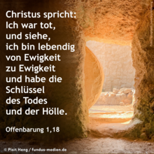 Wochenspruch Ostern