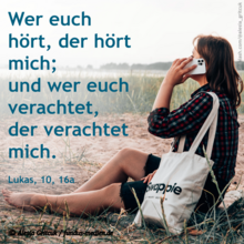 Wochenspruch 1. Sonntag nach Trinitatis