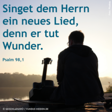 Wochenspruch Kantate